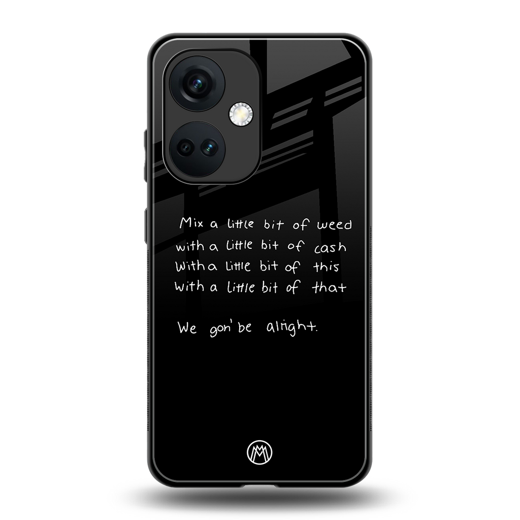 high life back phone cover | glass case for oneplus nord ce 3