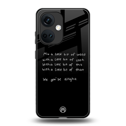 high life back phone cover | glass case for oneplus nord ce 3