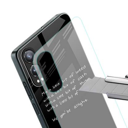 high life back phone cover | glass case for oneplus nord ce 4 lite