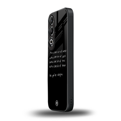 high life back phone cover | glass case for oneplus nord ce 4