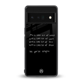 high life back phone cover | glass case for google pixel 6 pro