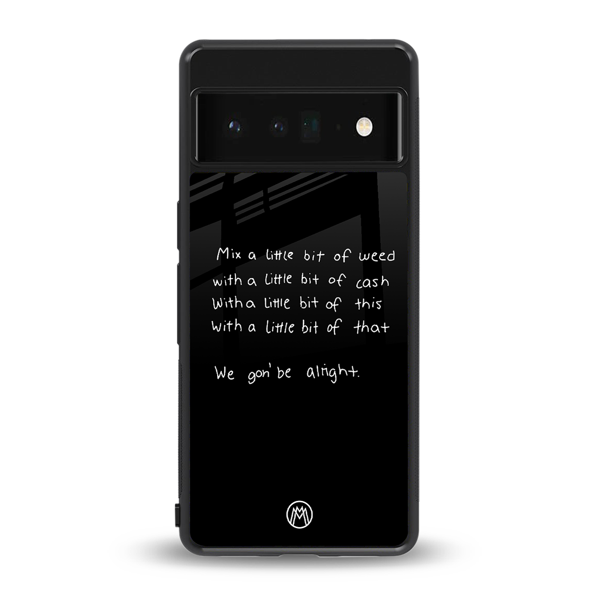 high life back phone cover | glass case for google pixel 6 pro