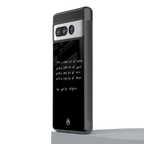 high life back phone cover | glass case for google pixel 7 pro