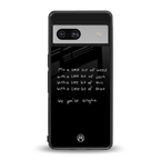 high life back phone cover | glass case for Google Pixel 7
