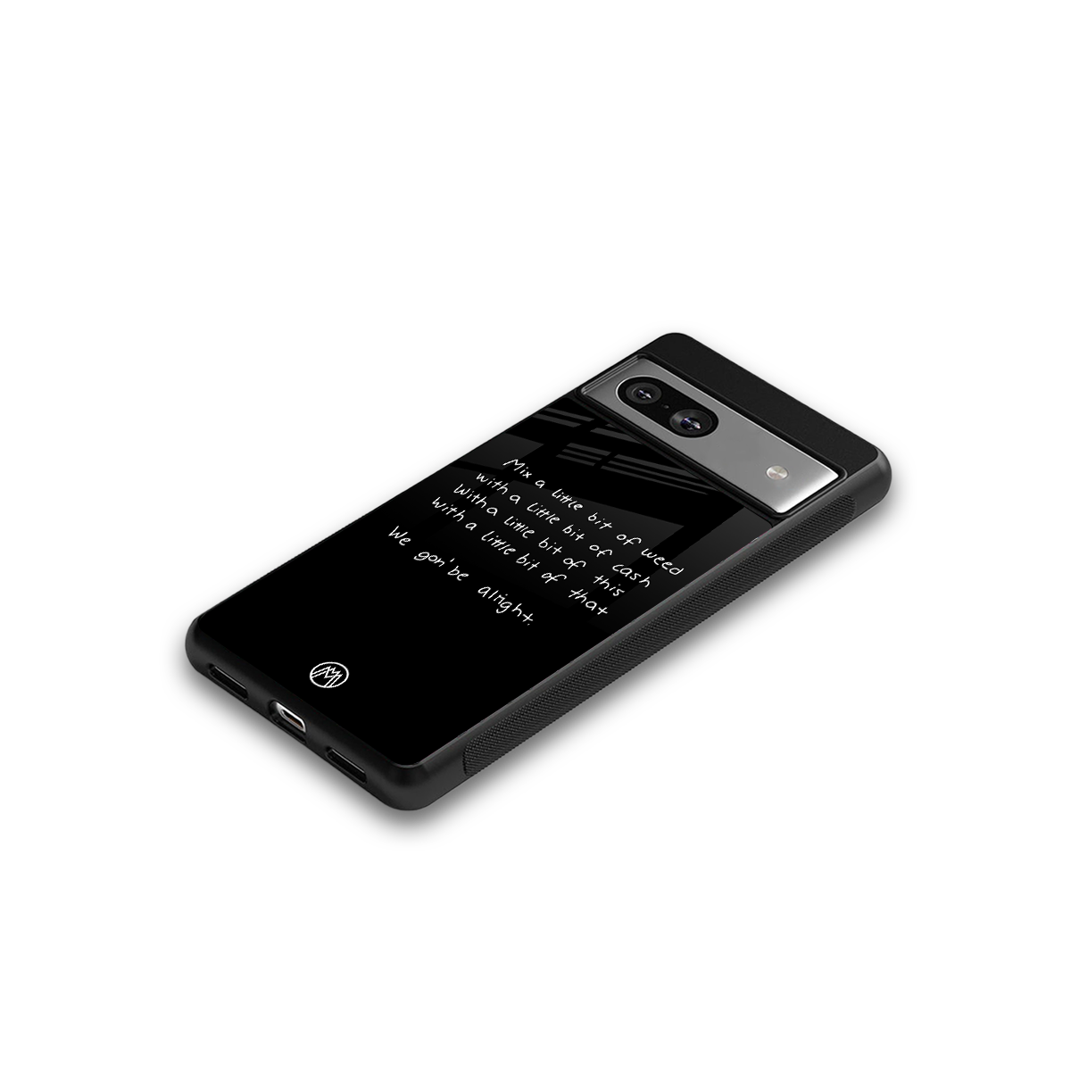 high life back phone cover | glass case for Google Pixel 7A