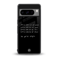 high life back phone cover | glass case for google pixel 8 pro