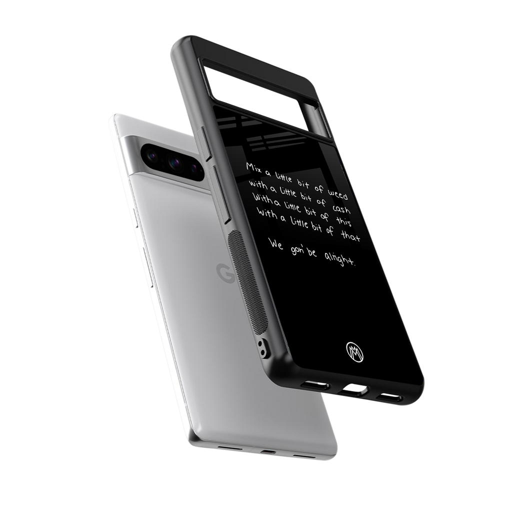 high life back phone cover | glass case for google pixel 8 pro