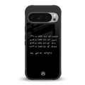 high life back phone cover | glass case for google pixel 9 pro xl