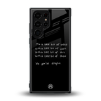 high life back phone cover | glass case for samsung galaxy s23 ultra