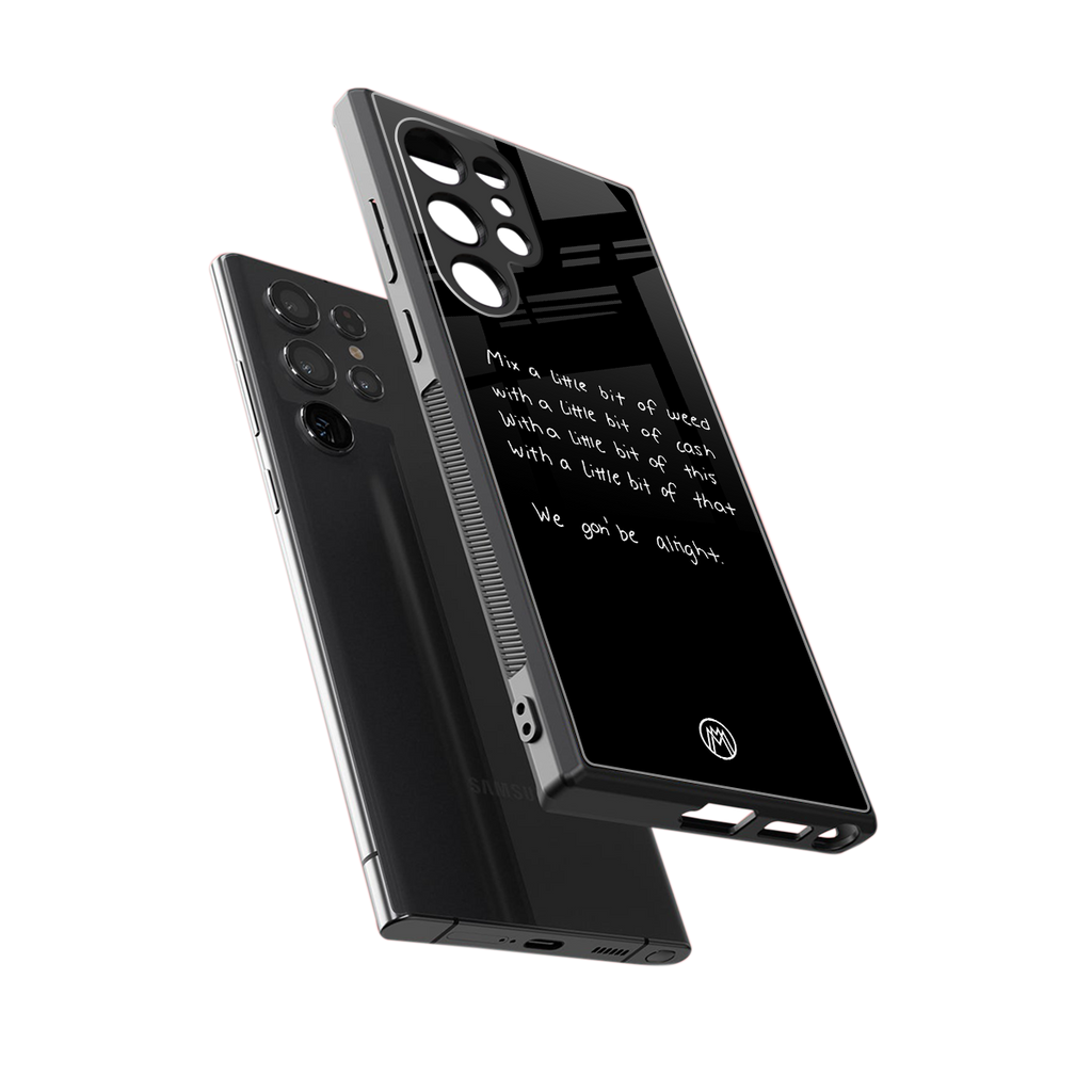 high life back phone cover | glass case for samsung galaxy s23 ultra