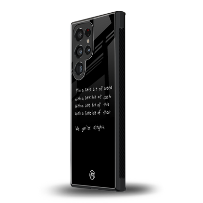 high life back phone cover | glass case for samsung galaxy s23 ultra