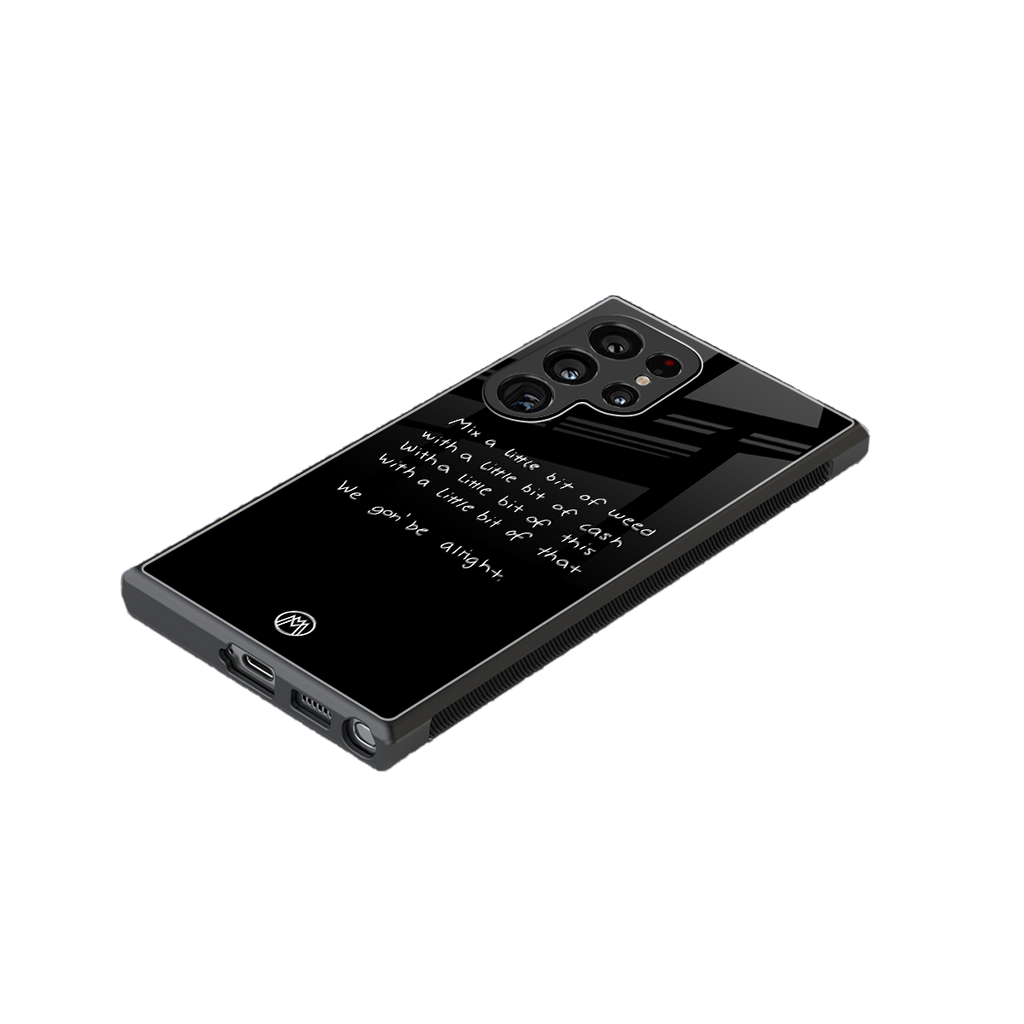 high life back phone cover | glass case for samsung galaxy s23 ultra