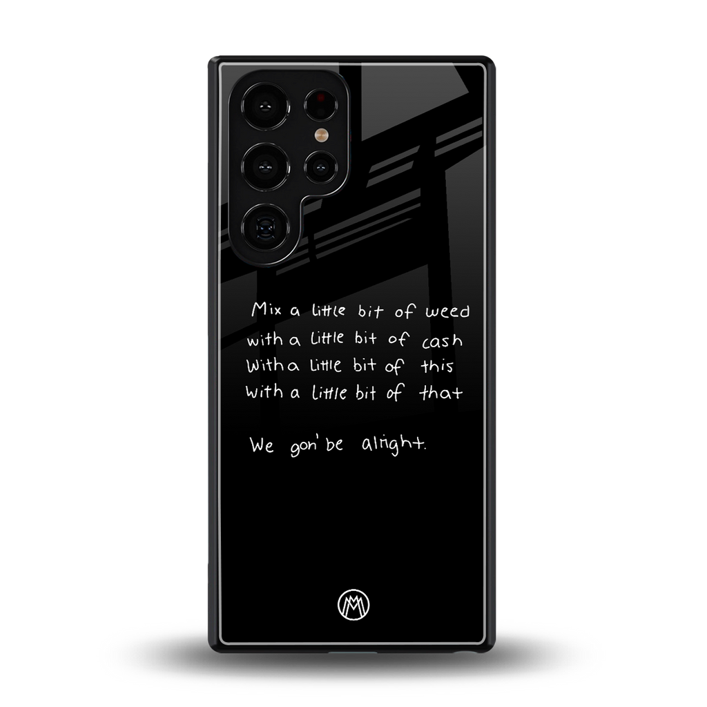 high life back phone cover | glass case for samsung galaxy s25 ultra