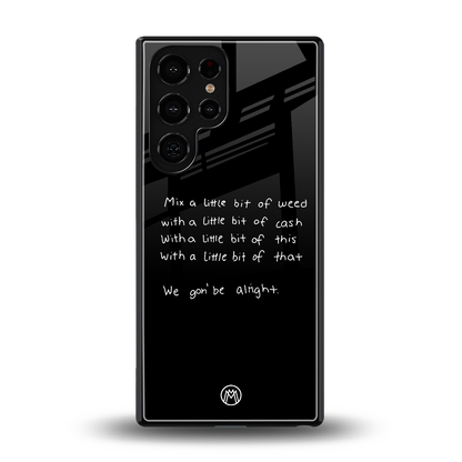 high life back phone cover | glass case for samsung galaxy s25 ultra