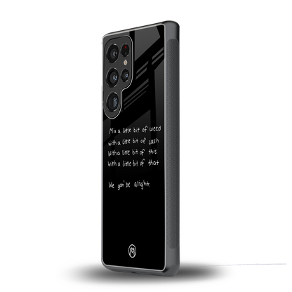 high life back phone cover | glass case for samsung galaxy s25 ultra