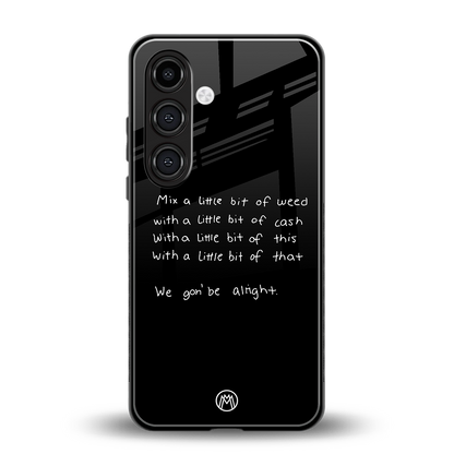 high life back phone cover | glass case for samsung galaxy s23 plus