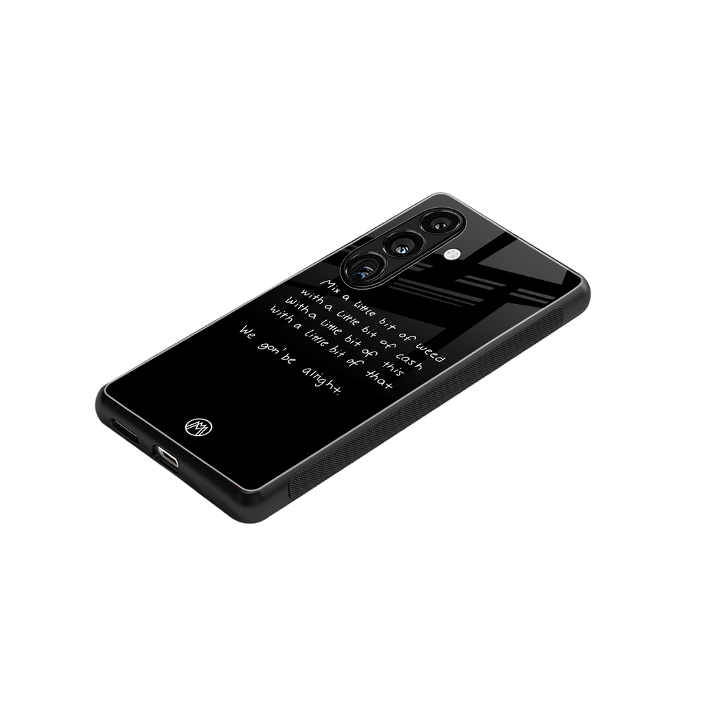 high life back phone cover | glass case for samsung galaxy s25