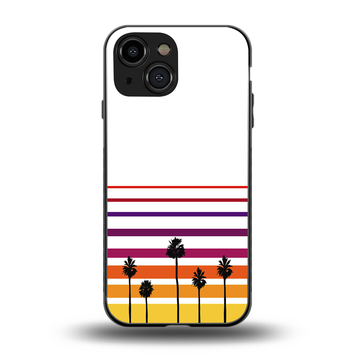 high vibrations back phone cover | glass case for iphone 13 mini