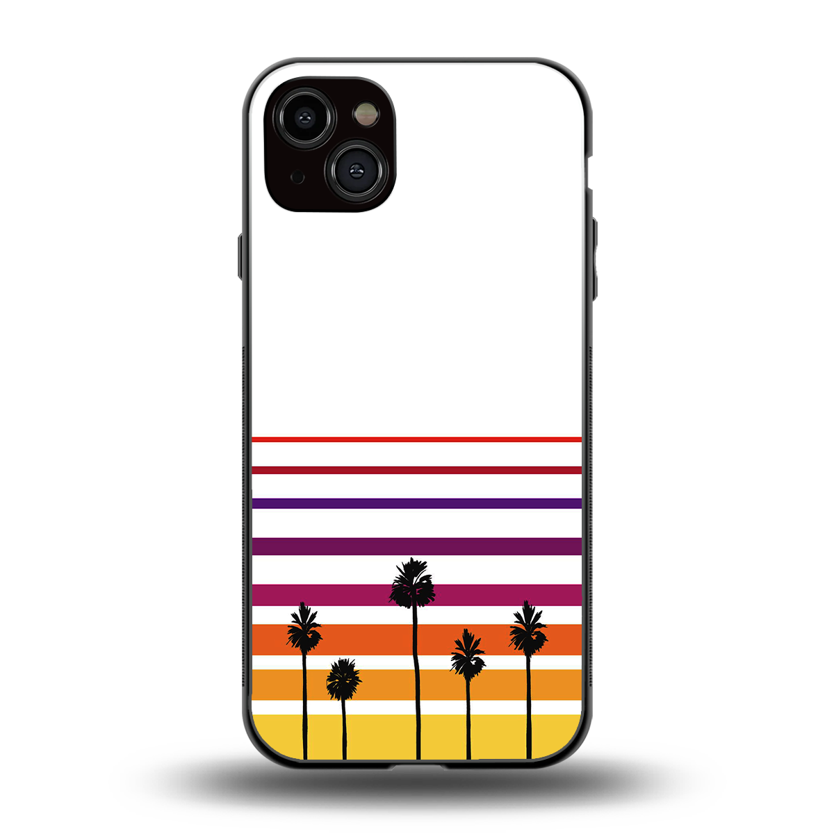 high vibrations back phone cover | glass case for iphone 15 plus