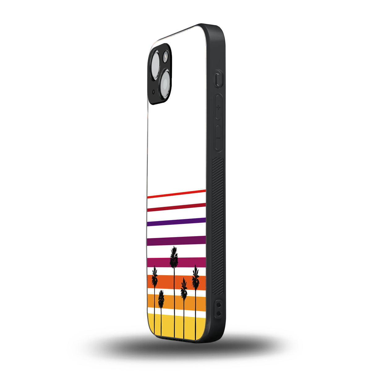 high vibrations back phone cover | glass case for iphone 15 plus