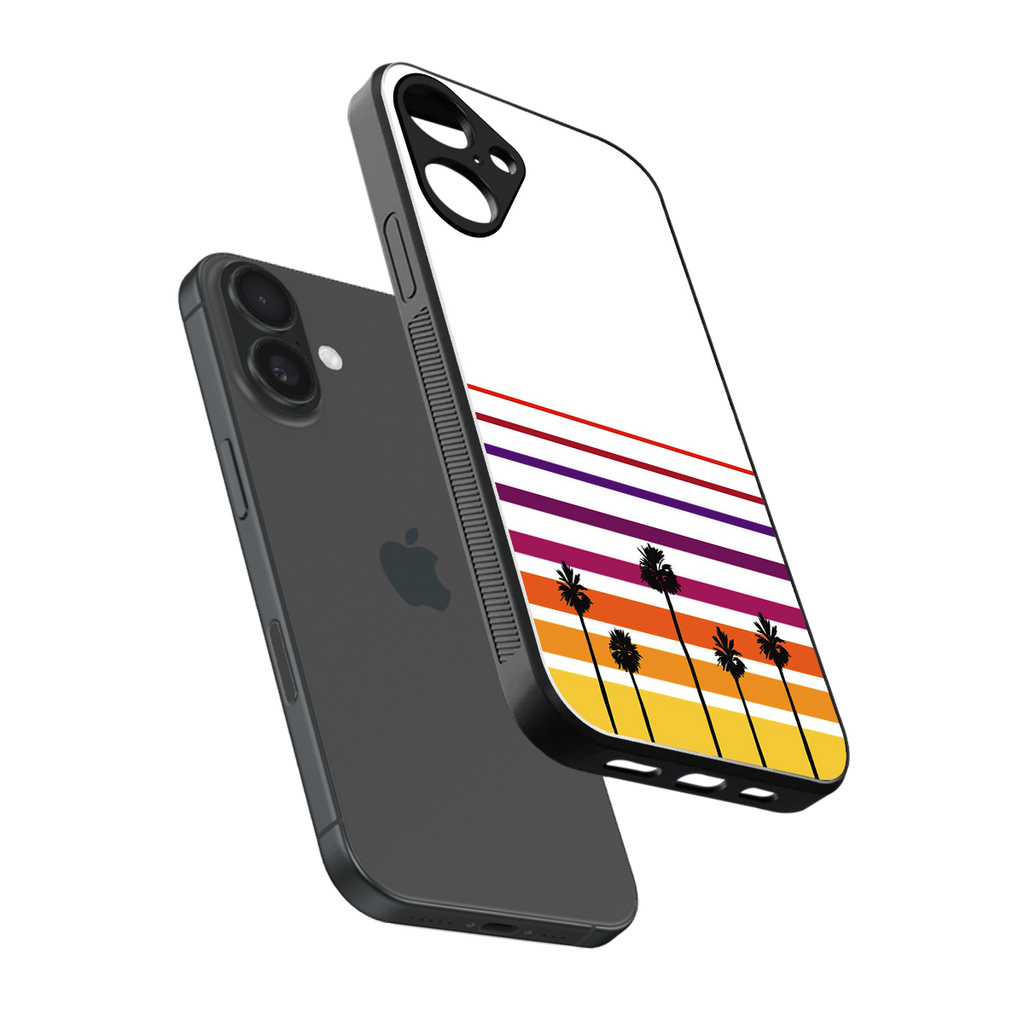 high vibrations back phone cover | glass case for iphone 16 plus
