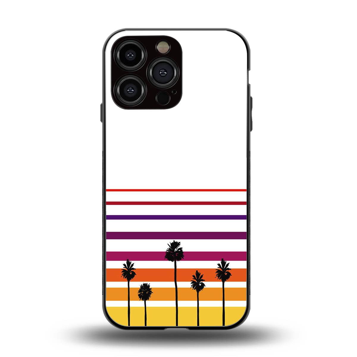 high vibrations back phone cover | glass case for iphone 16 pro max
