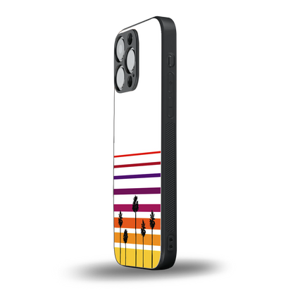 high vibrations back phone cover | glass case for iphone 16 pro max