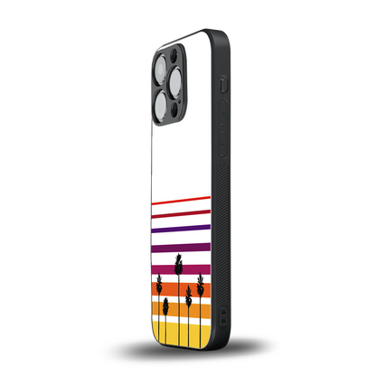 high vibrations back phone cover | glass case for iphone 16 pro