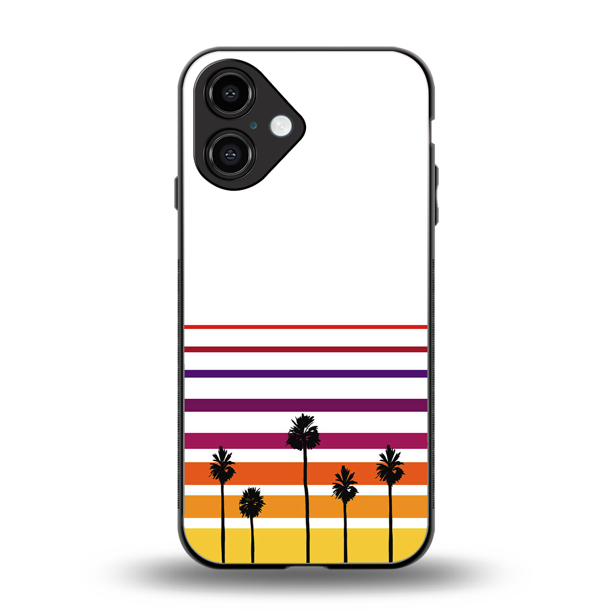 high vibrations back phone cover | glass case for iphone 16