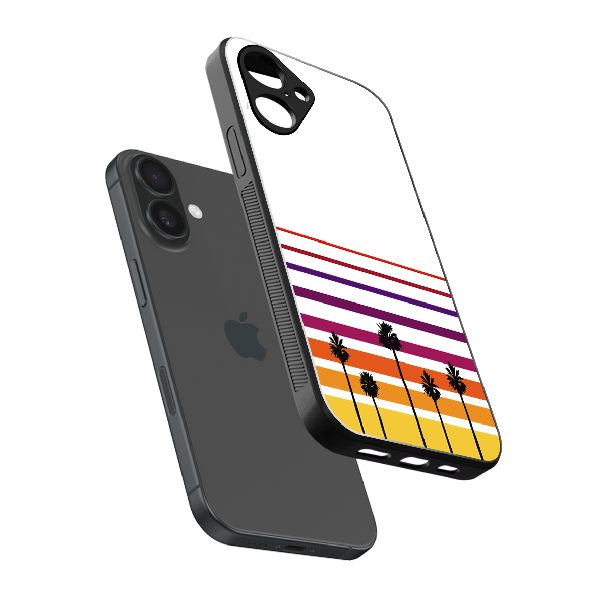 high vibrations back phone cover | glass case for iphone 16
