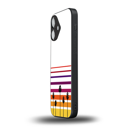 high vibrations back phone cover | glass case for iphone 16