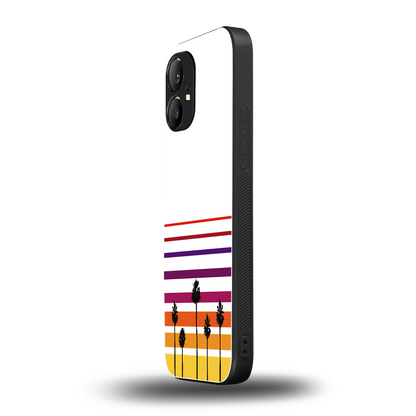 high vibrations back phone cover | glass case for nothing phone 1