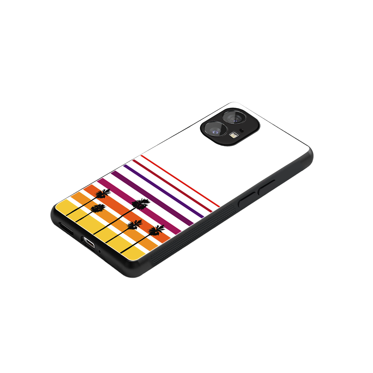 high vibrations back phone cover | glass case for nothing phone 1
