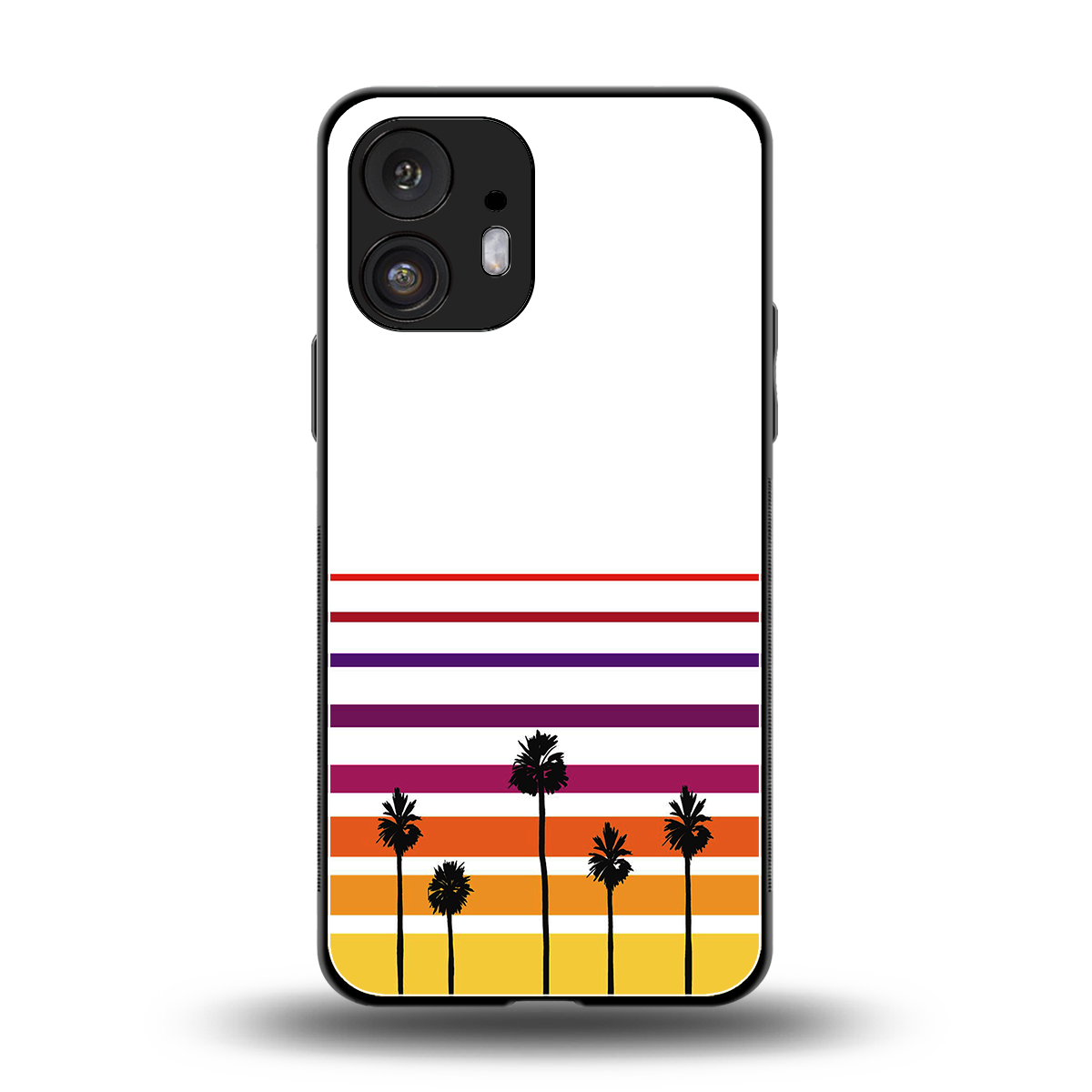 high vibrations back phone cover | glass case for nothing phone 2