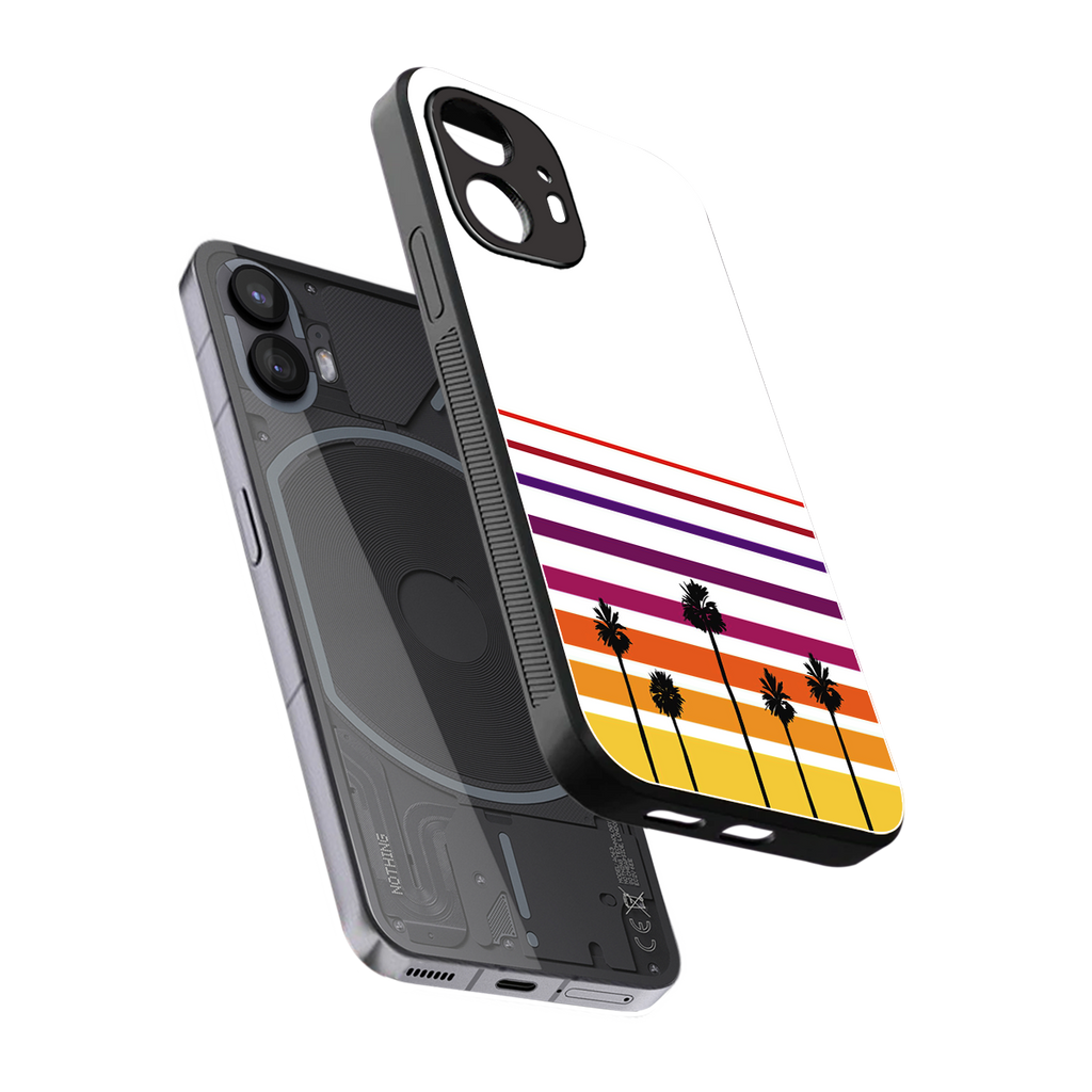 high vibrations back phone cover | glass case for nothing phone 2