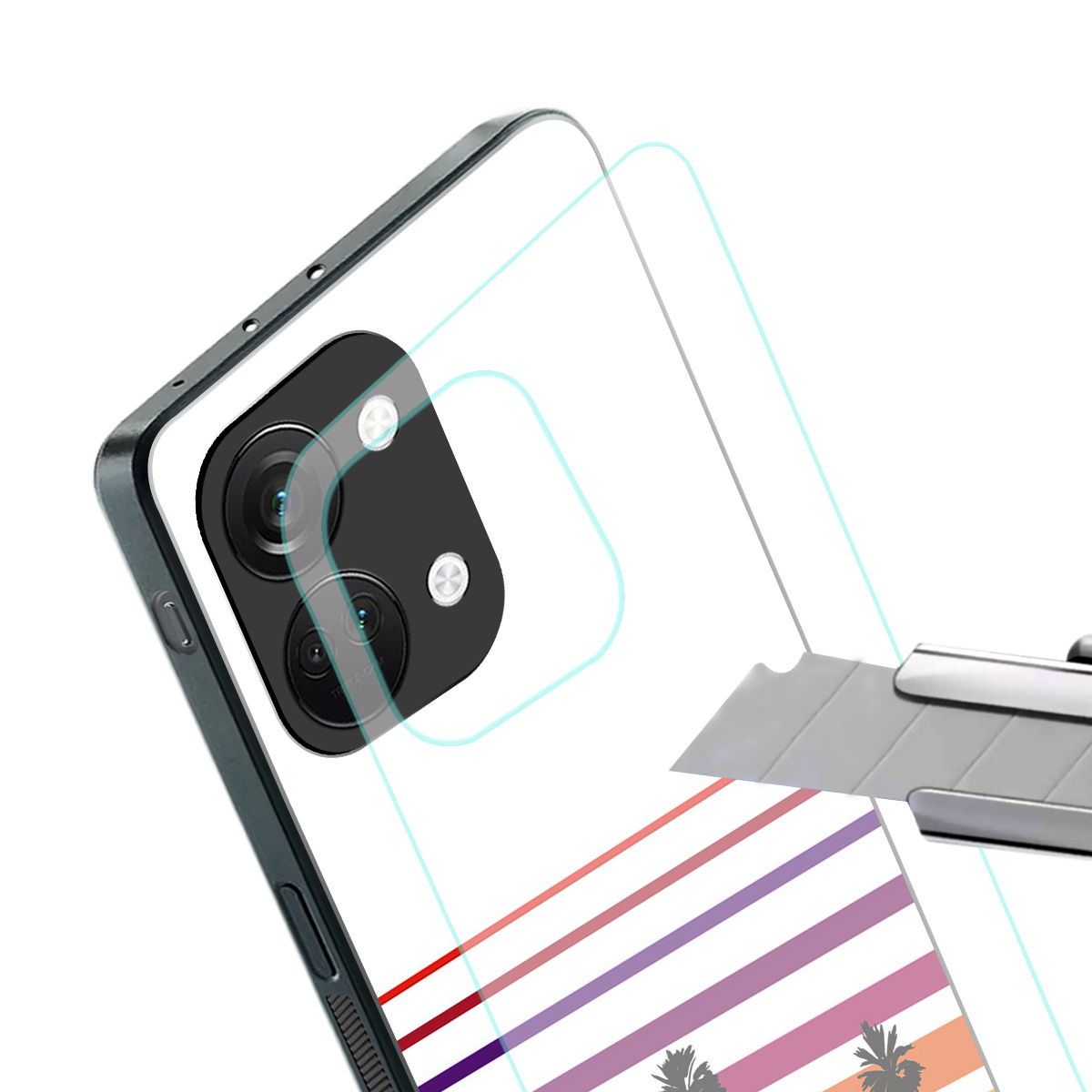 high vibrations back phone cover | glass case for oneplus nord 3