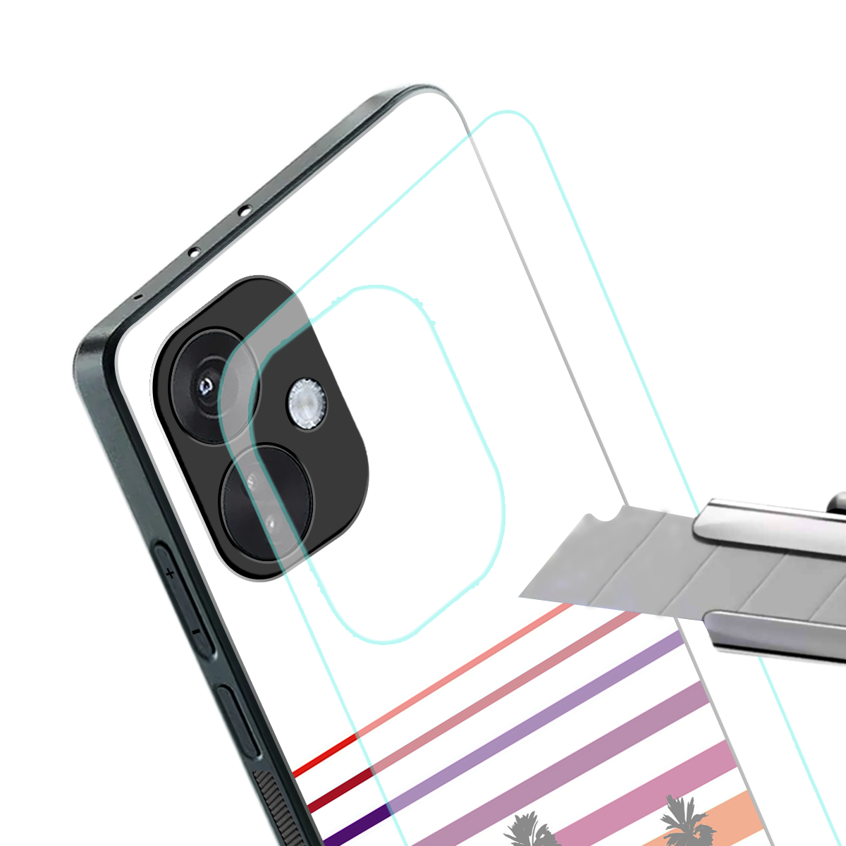 high vibrations back phone cover | glass case for oneplus nord ce 3