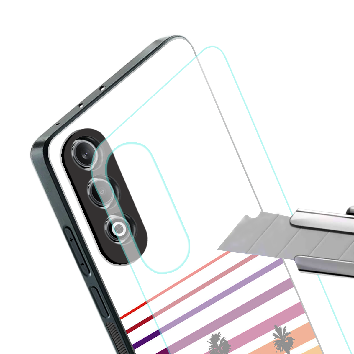 high vibrations back phone cover | glass case for oneplus nord ce 4