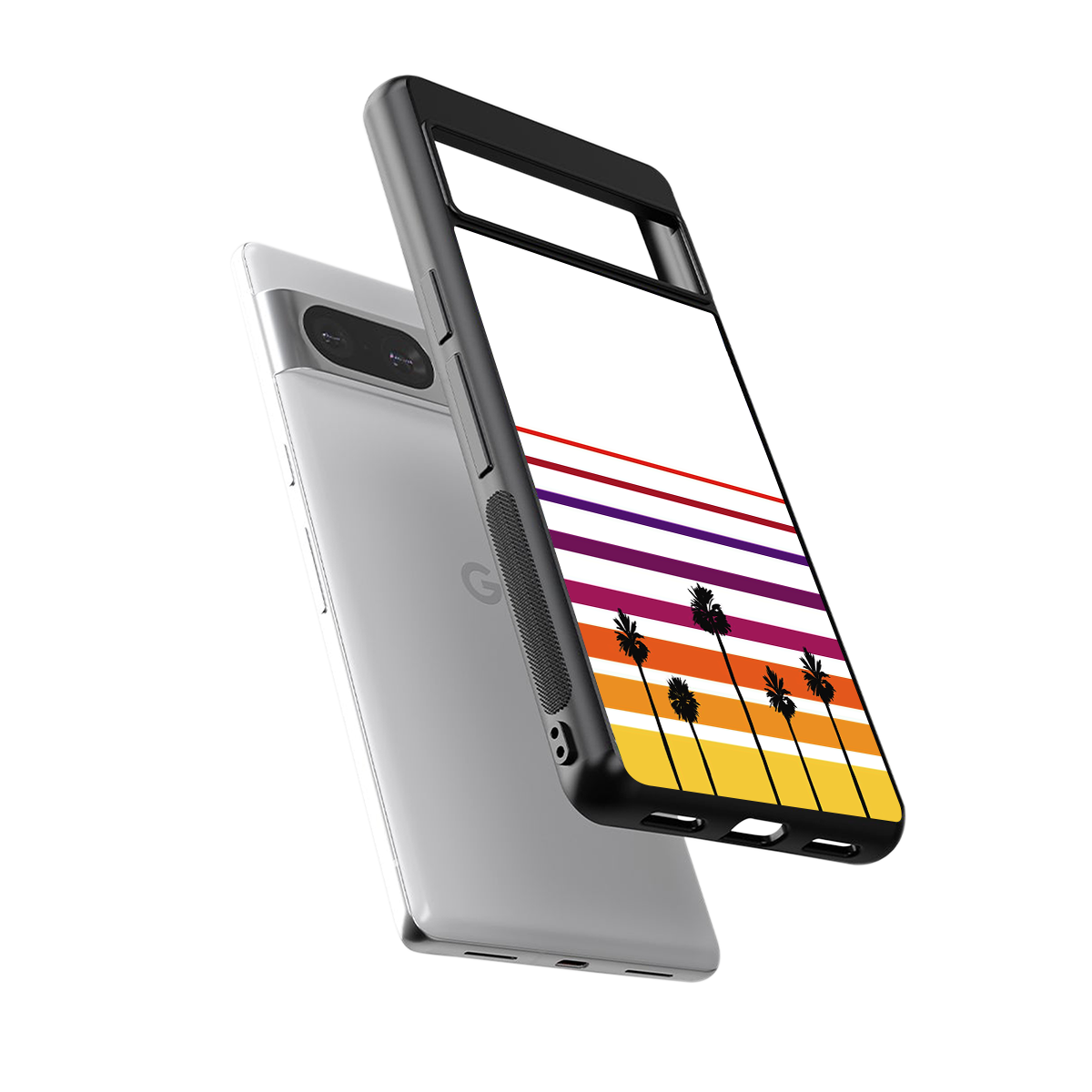 high vibrations back phone cover | glass case for Google Pixel 8