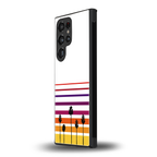 high vibrations back phone cover | glass case for samsung galaxy s24 ultra