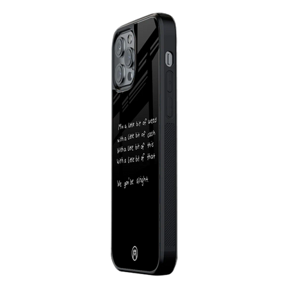 Slim Glass Back Phone Case for Multiple Brands – iPhone, Samsung, Redmi, OnePlus, Oppo, Vivo