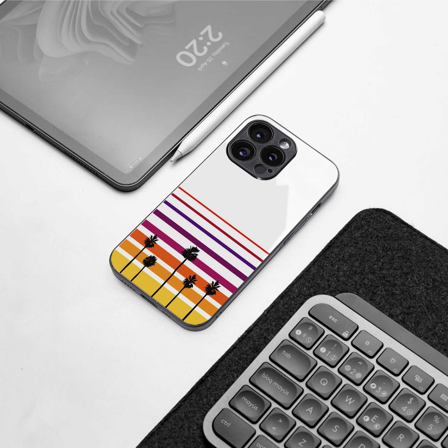 high vibrations back phone cover | glass case for iphone 14