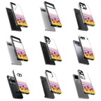 Durable Glass Back Mobile Case for iPhone, Samsung, OnePlus, Google Pixel, Redmi, Vivo, Oppo