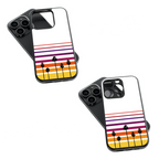 Trendy Glass Back Mobile Case for iPhone, Samsung, Redmi, OnePlus, Google Pixel, Motorola