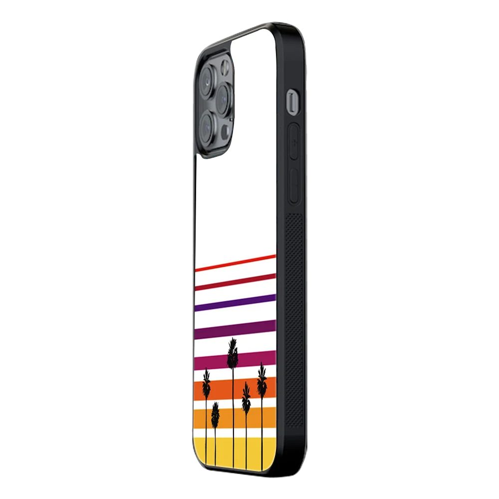 Slim Glass Back Phone Case for Multiple Brands – iPhone, Samsung, Redmi, OnePlus, Oppo, Vivo