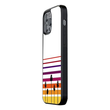 Slim Glass Back Phone Case for Multiple Brands – iPhone, Samsung, Redmi, OnePlus, Oppo, Vivo