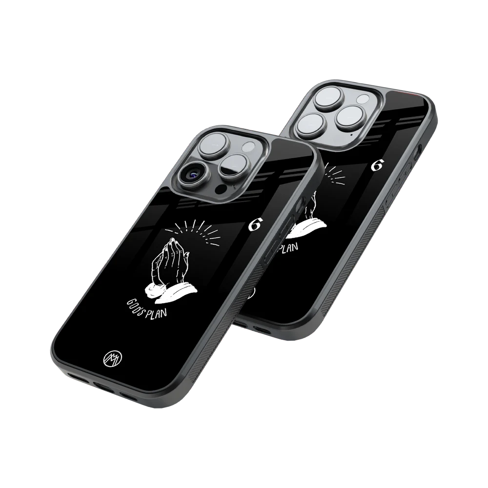 Protective Glass Back Phone Case Compatible with iPhone, Samsung, OnePlus, Pixel & More