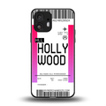 hollywood boarding pass ticket back phone cover | glass case for nothing phone 2