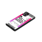 hollywood boarding pass ticket back phone cover | glass case for nothing phone 2