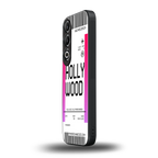 hollywood boarding pass ticket back phone cover | glass case for oneplus nord ce 4